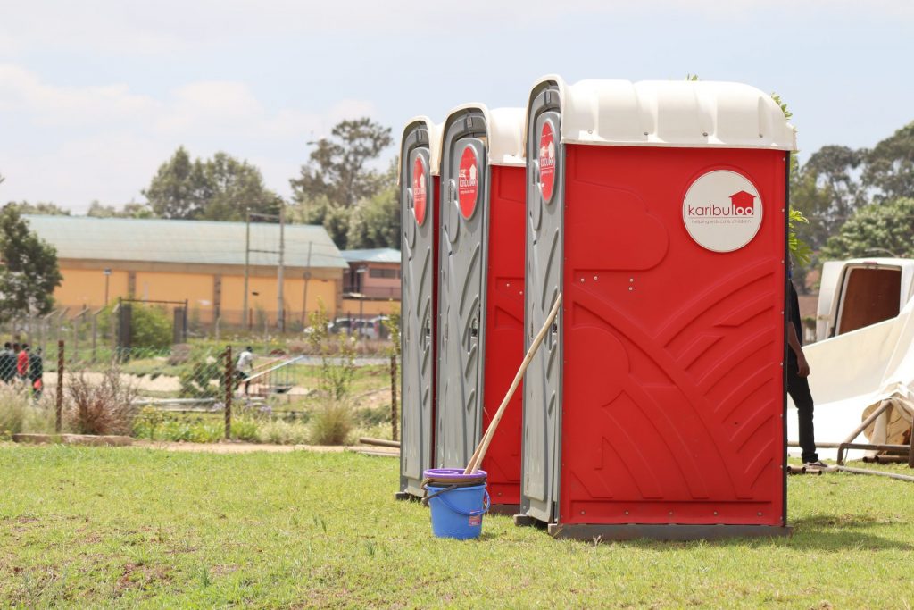 On-site portable toilets
